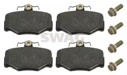 Комплект тормозных колодок, дисковый тормоз SWAG купить